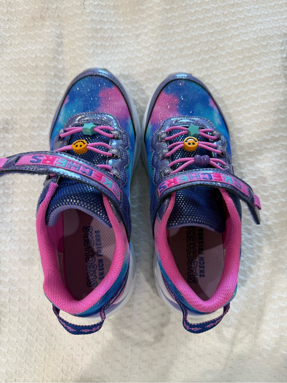Skechers girls Sneakers in Blue & Pink size 1 Never worn